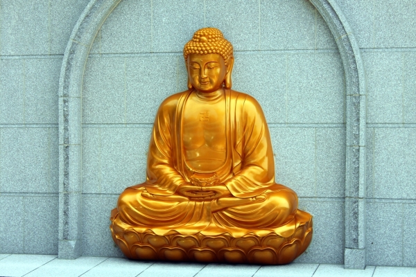Guanyin-Tempel - Amitabha-Buddha
