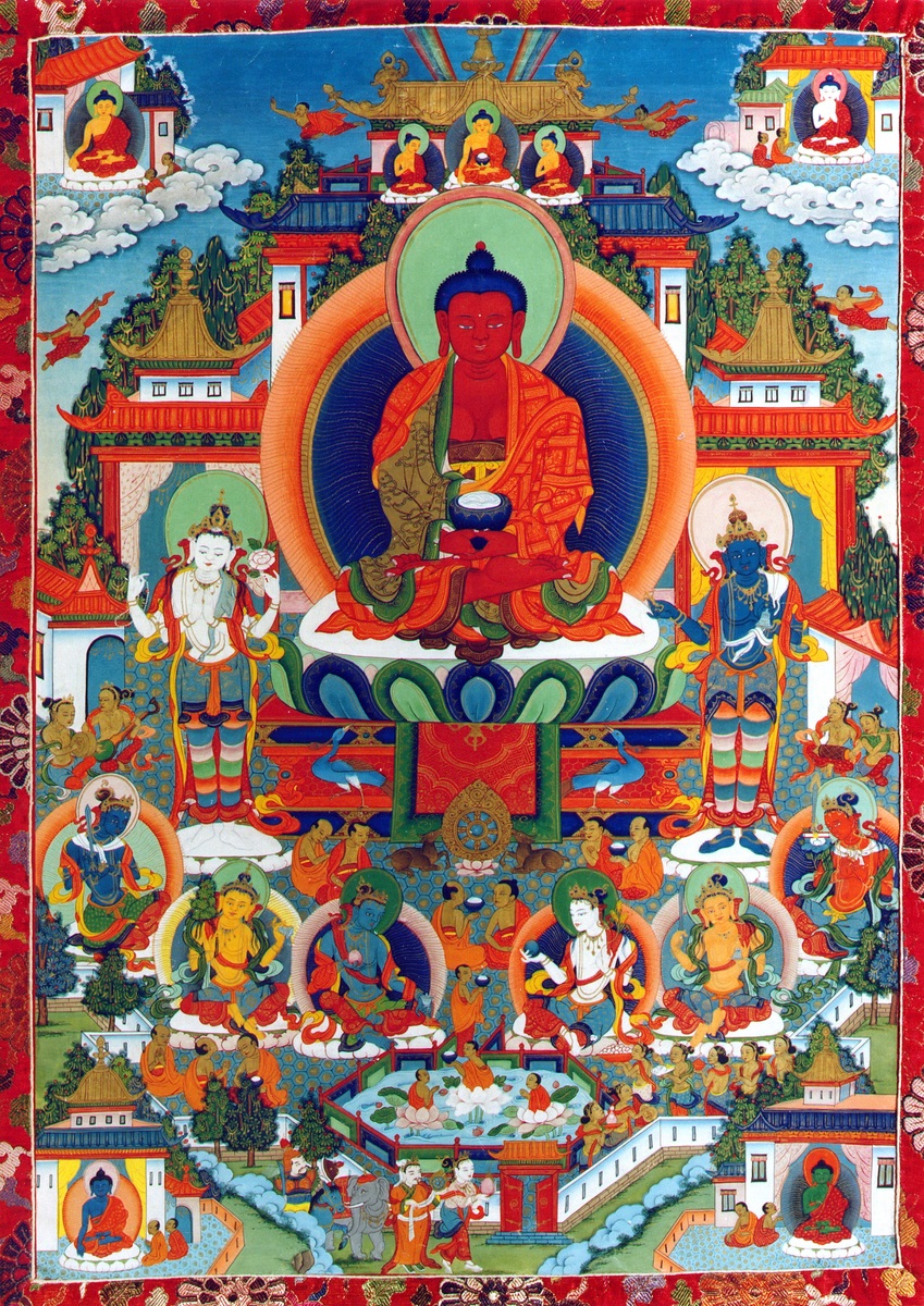 Amitabha - Buddha des Grenzenlosen Lichts