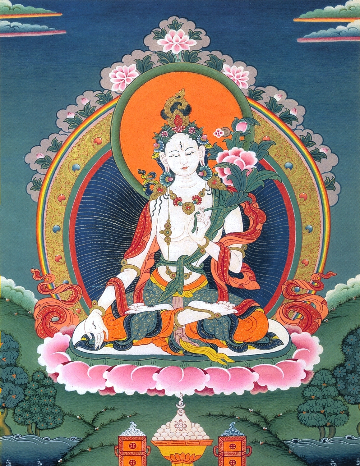 Weiße Tara - Beschützerin des Lebens