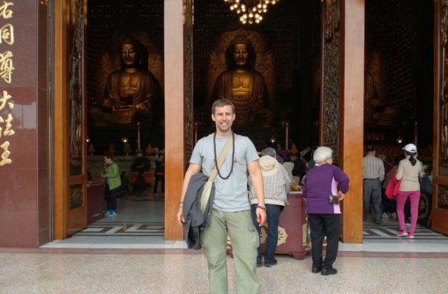 Fo-Guang-Shan-Kloster in Taiwan -  Eingang Tempel